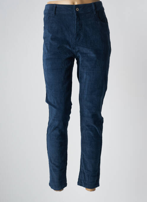 Pantalon slim bleu SARAH JOHN pour femme