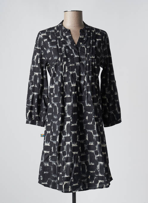 Robe courte noir KALI YOG pour femme