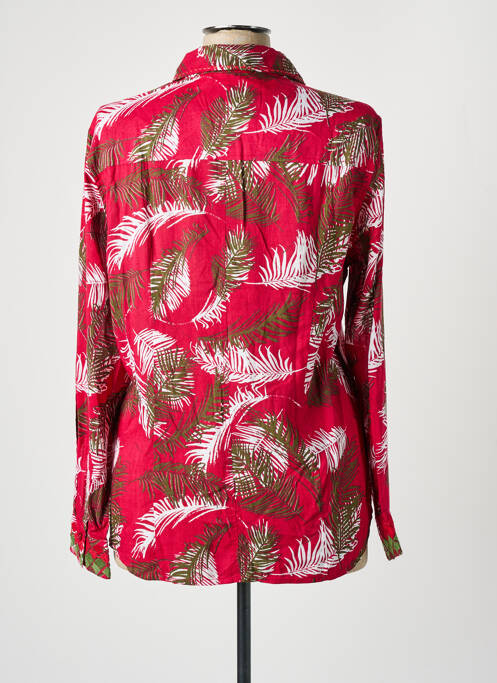 Chemisier rouge STORIATIPIC pour femme