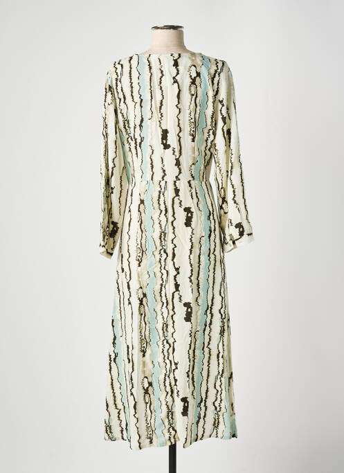 Robe longue beige STORIATIPIC femme