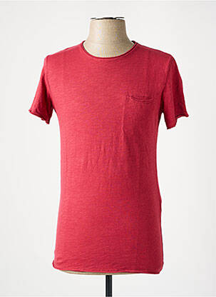 T-shirt coupe cintrée manches courtes rouge IMPERIAL homme