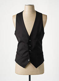 Gilet sans manche bi-matiére noir IMPERIAL homme