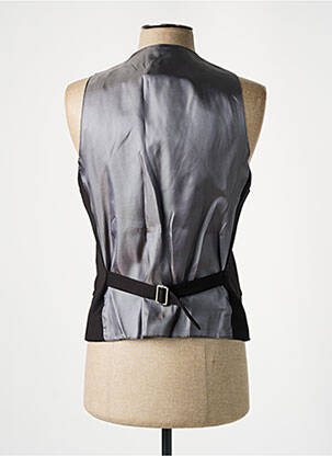 Gilet sans manche bi-matiére noir IMPERIAL homme