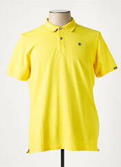 Polo jaune MANUEL RITZ pour homme seconde vue