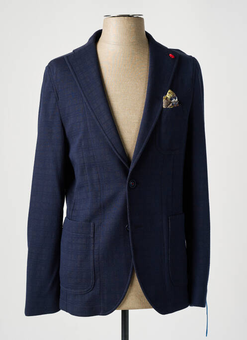 Blazer bleu MANUEL RITZ pour homme