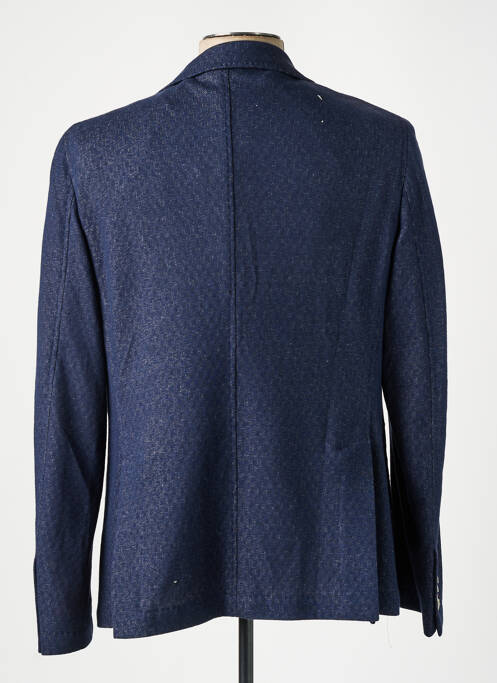 Blazer bleu MANUEL RITZ pour homme