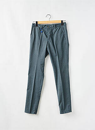 Pantalon chino stretch taille normale gris MANUEL RITZ homme