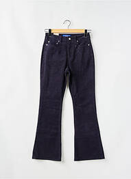 Pantalon flare stretch taille haute bleu SCOTCH & SODA femme