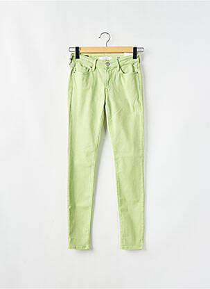 Pantalon slim skinny taille normale vert REPLAY femme