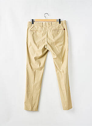 Pantalon chino stretch taille normale beige MANUEL RITZ homme