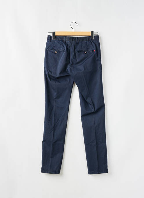 Pantalon chino bleu MANUEL RITZ pour homme