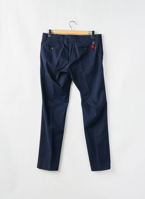 Pantalon chino bleu MANUEL RITZ pour homme