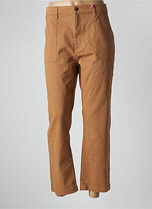 Pantalon 7/8 taille haute taille haute beige WHITE STUFF femme