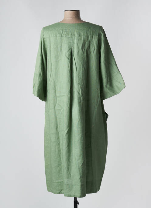 Robe mi-longue vert GERSHON BRAM pour femme
