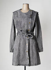 Robe mi-longue gris CIMINY pour femme seconde vue