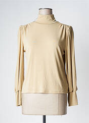 Sous-pull beige FEELHOO pour femme seconde vue