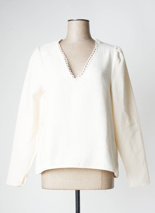 Top beige clair ATELIER EVÈNE pour femme