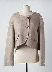 Veste casual beige FEELHOO pour femme seconde vue