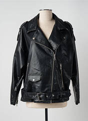 Veste simili cuir noir IT HIPPIE pour femme seconde vue