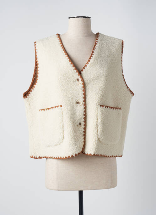 Gilet sans manche beige IT HIPPIE pour femme