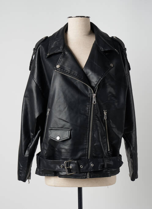 Veste simili cuir noir IT HIPPIE pour femme