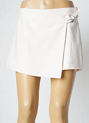 Jupe short beige ADILYNN pour femme seconde vue