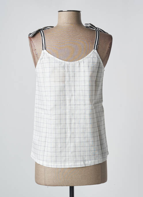 Top blanc PETITE LUCETTE pour femme