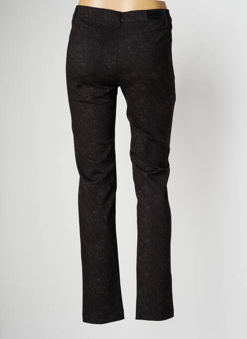 Pantalon slim stretch taille normale marron WALTRON femme