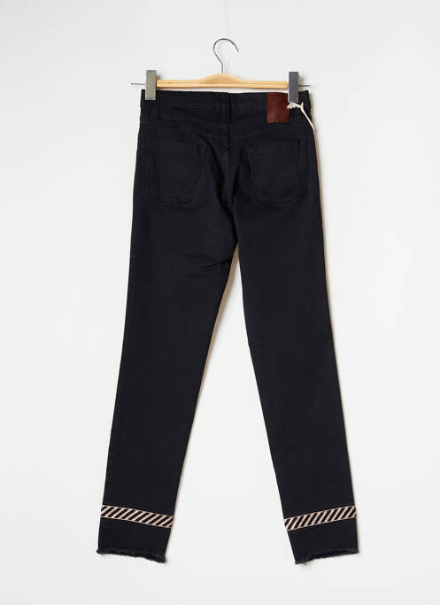 Jeans coupe slim stretch taille haute noir WALTRON femme