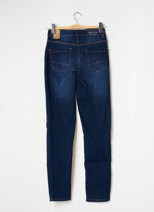 Jeans coupe slim bleu CECIL pour femme