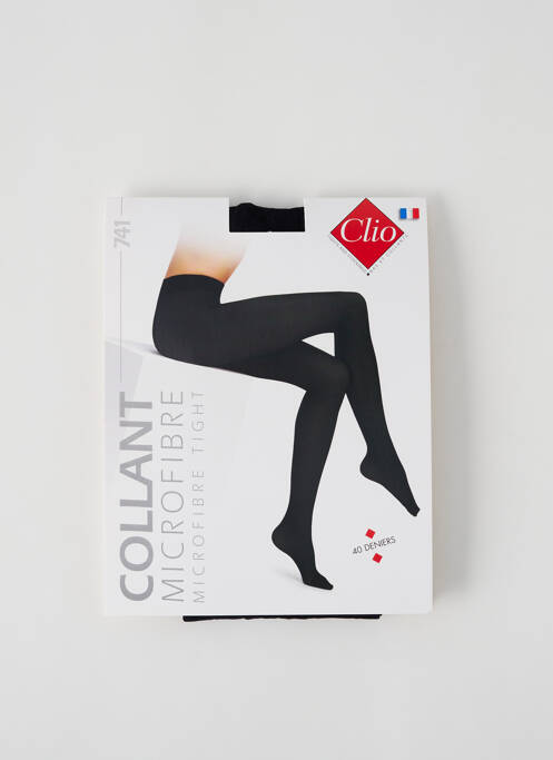 Collants noir CLIO pour femme