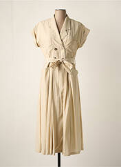 Robe mi-longue beige MOLLY BRACKEN pour femme seconde vue