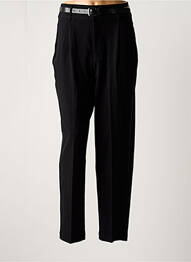 Pantalon droit stretch taille normale noir CREAM femme