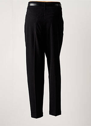 Pantalon droit stretch taille normale noir CREAM femme