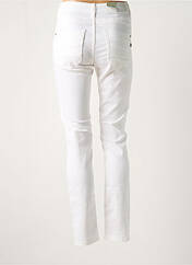 Jeans coupe slim blanc CREAM pour femme seconde vue