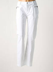 Jeans coupe slim blanc TIMEZONE pour femme seconde vue