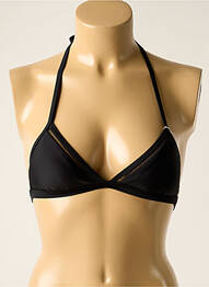 Haut de maillot de bain stretch haut triangles noir LES TROPEZIENNES PAR M.BELARBI femme
