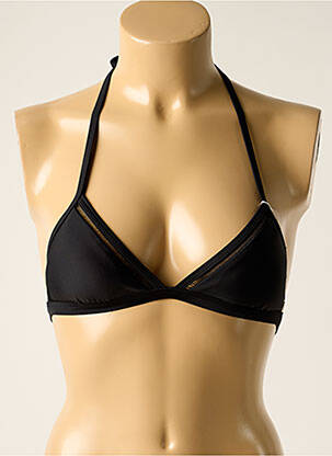 Haut de maillot de bain stretch haut triangles noir LES TROPEZIENNES PAR M.BELARBI femme