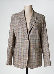Blazer poignets boutonnés beige GEISHA femme