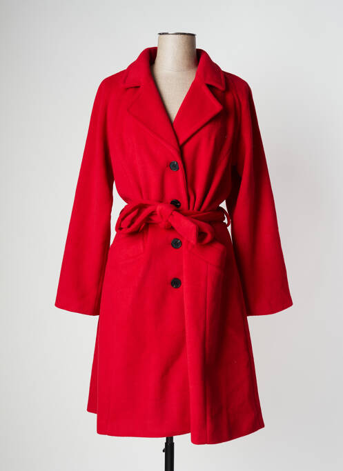 Manteau long rouge MOLLY BRACKEN pour femme