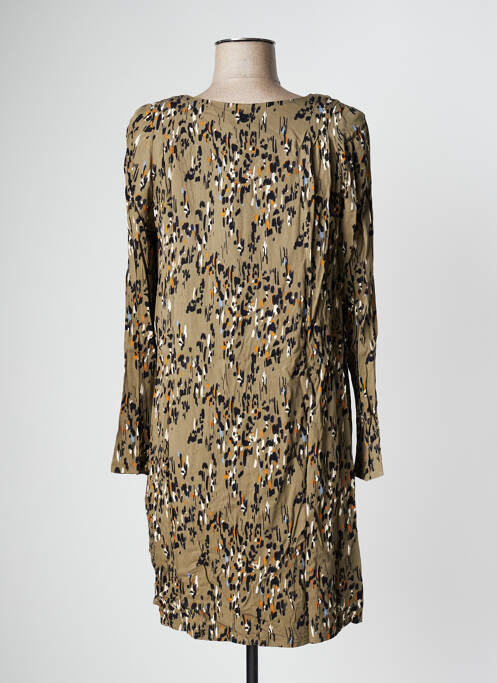 Robe courte vert LOLA ESPELETA pour femme