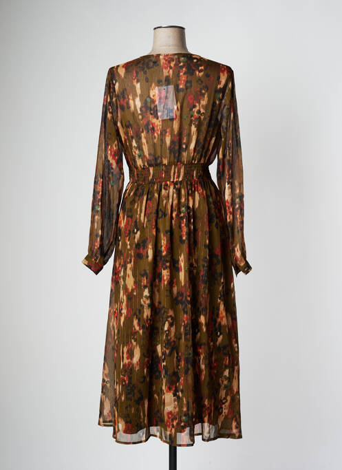 Robe longue vert LES P'TITES BOMBES pour femme