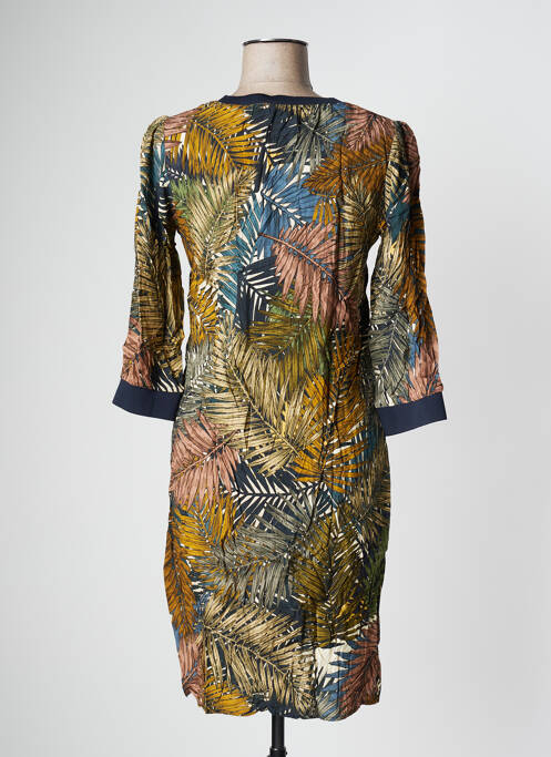 Robe mi-longue vert GEISHA femme