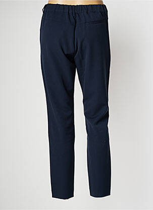 Pantalon droit stretch taille normale bleu CREAM femme