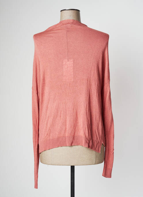 Gilet manches longues rose EVA KAYAN femme