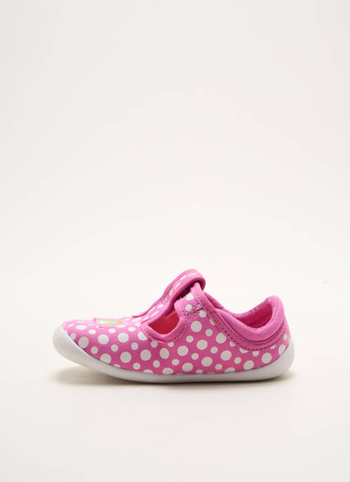 Chaussons/Pantoufles rose CLARKS pour fille