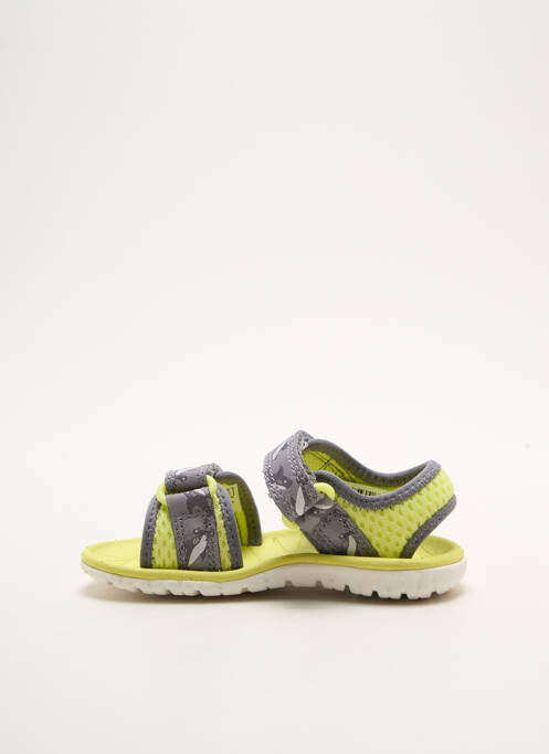 Sandales/Nu pieds jaune CLARKS pour garçon