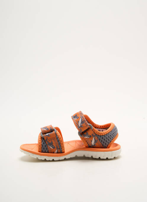 Sandales/Nu pieds orange CLARKS pour garçon
