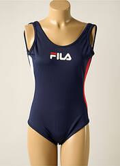 Maillot de bain 1 pièce bleu FILA pour femme seconde vue