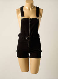 Combishort col carré fines bretelles noir TALLY WEIJL femme